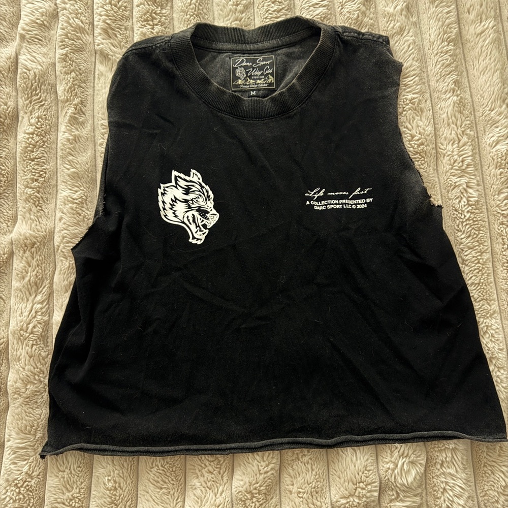 Darc Sport Black Crew Neck Top